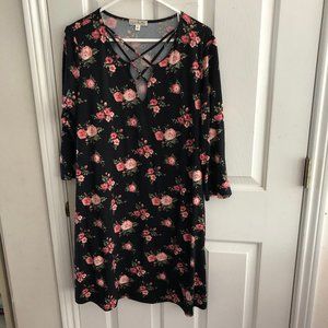 Nine Britton Selena Brushed Knit Dress, XL